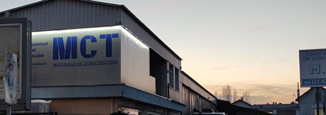 Dépôt MCT, négoce de matériaux à Chennevières-sur-Marne
